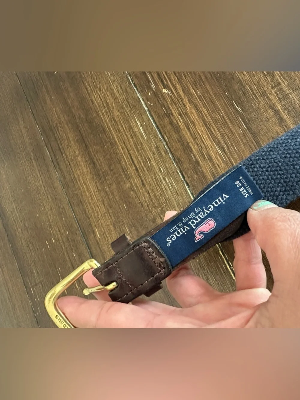 Vineyard vines belt